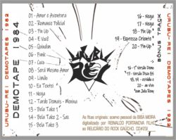 URUBU - REI - Demotape [1982] Ed. Especial - Image 2
